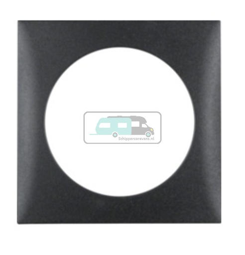 [OCS_1144012B] Berker Afdekraam Flow 1-Vaks Antraciet Mat