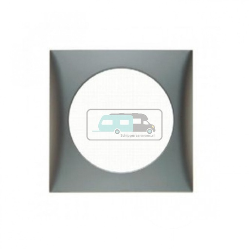 [OCS_1144015B] Berker Afdekraam Flow 1-Vaks Chroom Hoogglans