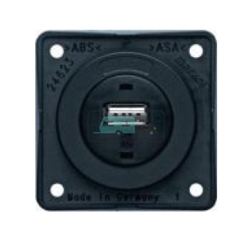 [OCS_A0032303L] Berker Contactdoos 1x USB Lader 12V Inbouw Zwart Mat