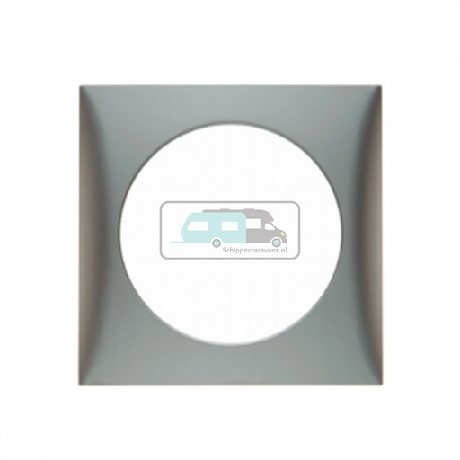 [OCS_1144116B] Berker Afdekraam Flow 1-Vaks RVS Mat Gelakt