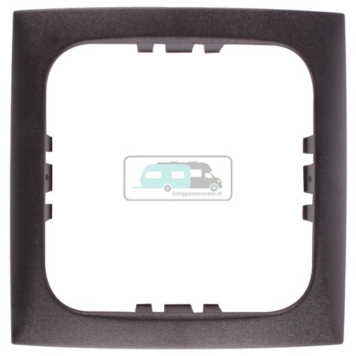 [OCS_1144125B] Berker Afdekraam Flow 1-Vaks Truma Element Antraciet Mat