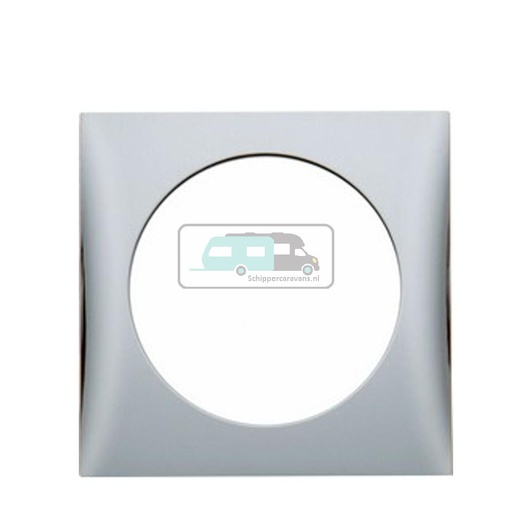 [OCS_1144141B] Berker Afdekraam Flow 1-Vaks Chroom Gelakt