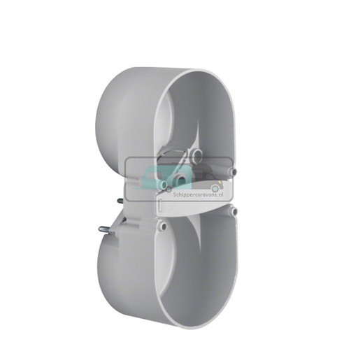 [OCS_1144147] Berker Inbouwdoos 2-Voudig met Dubbele Trekontlasting