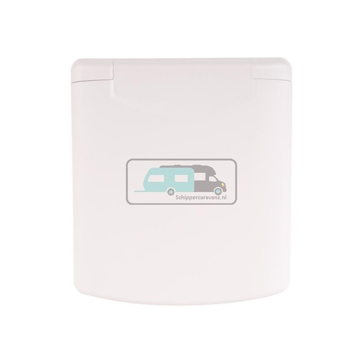 [OCS_A0022340L] Deksel Inbouwstekkerdoos Design 2014 Wit
