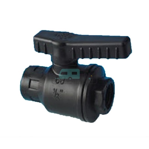 [OCS_1153040B] Aftapkraan zwart 20mm slangverbinding