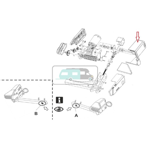 [OCS_1502079] AL-KO Ranger Mover Afdekkap